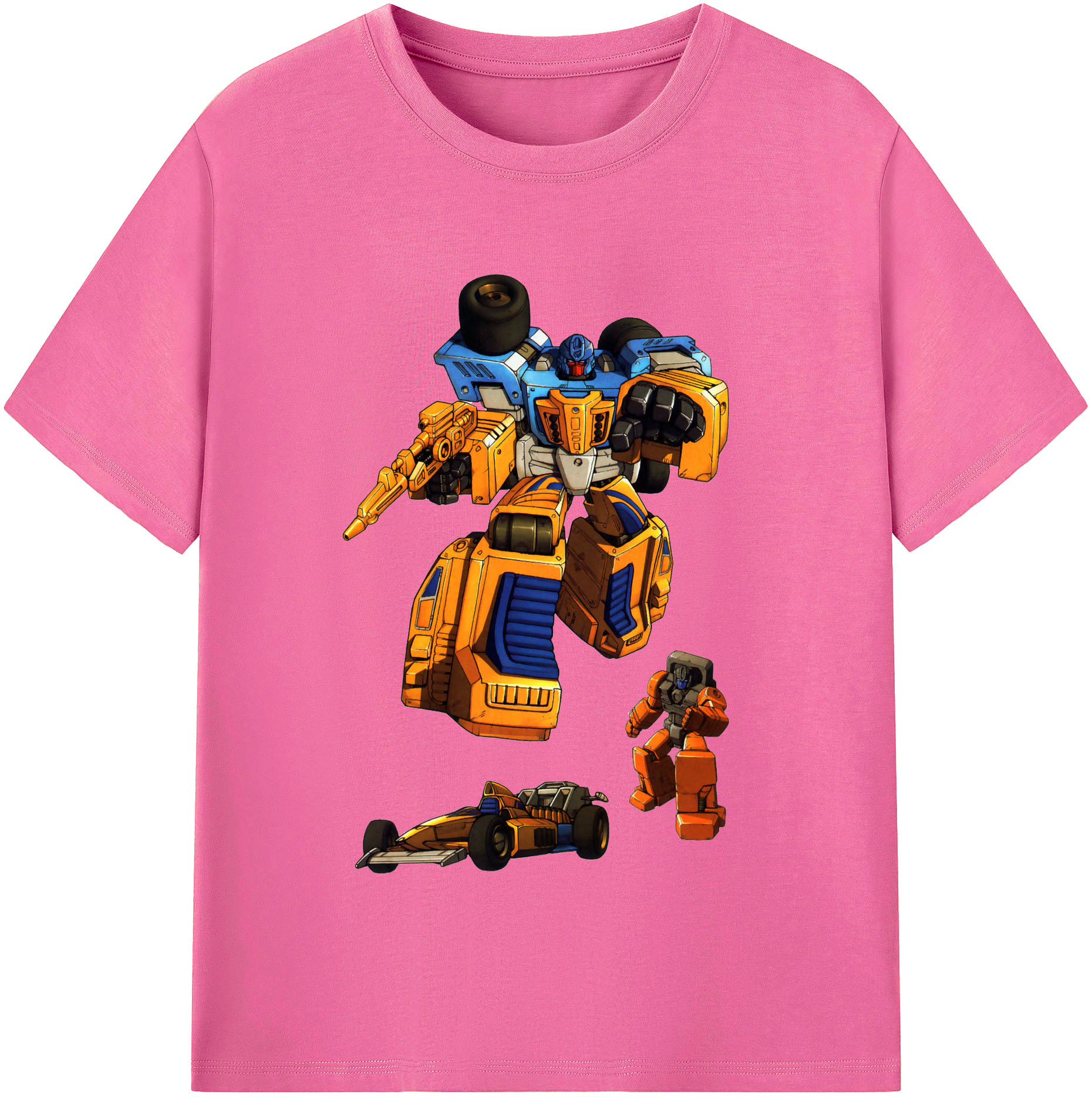 （画像用）  レディースカジュアルプリントTシャツ（綿100％）